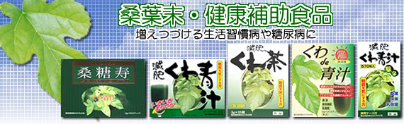 桑葉末・健康補助食品