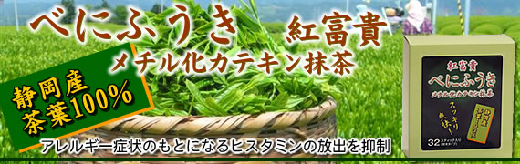 べにふうき メチル化カテキン抹茶